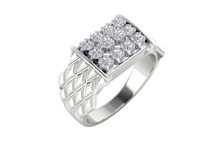 Percy diamond ring in 14k Gold